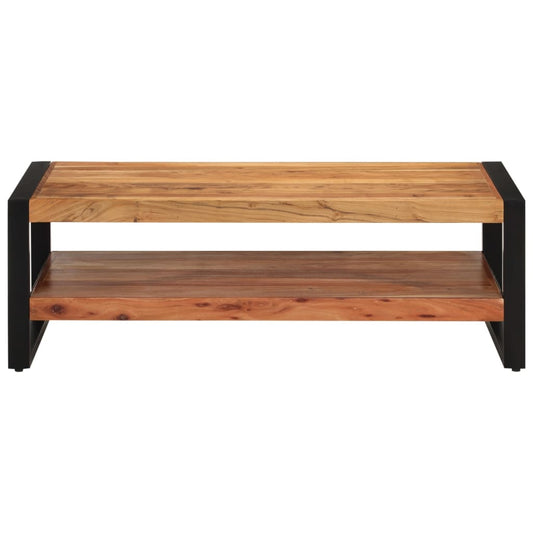 Konferenční Stolek 120 X 55 X 40 Cm Masivní Akáciové Dřevo