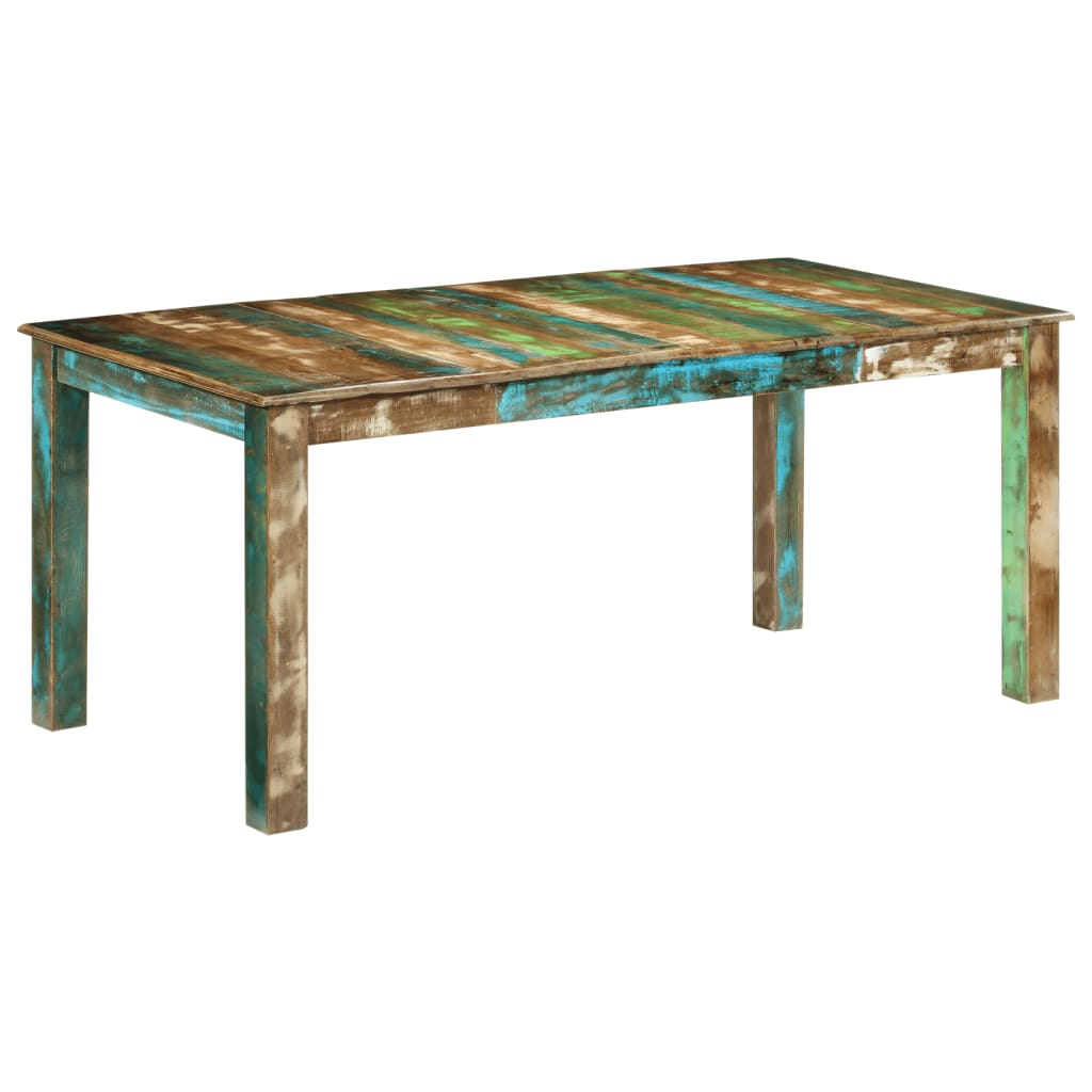 Jídelní Stůl 180 X 90 X 76 Cm Masivní Recyklované Dřevo