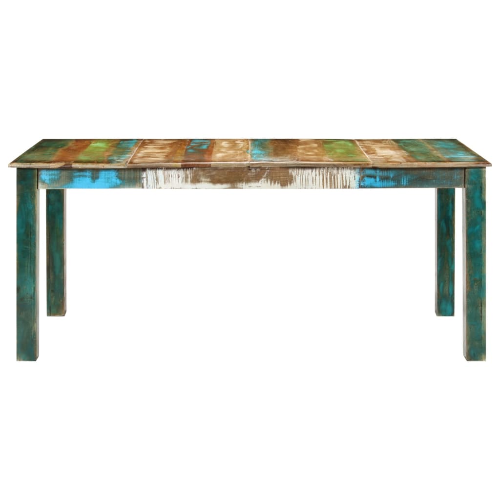 Jídelní Stůl 180 X 90 X 76 Cm Masivní Recyklované Dřevo
