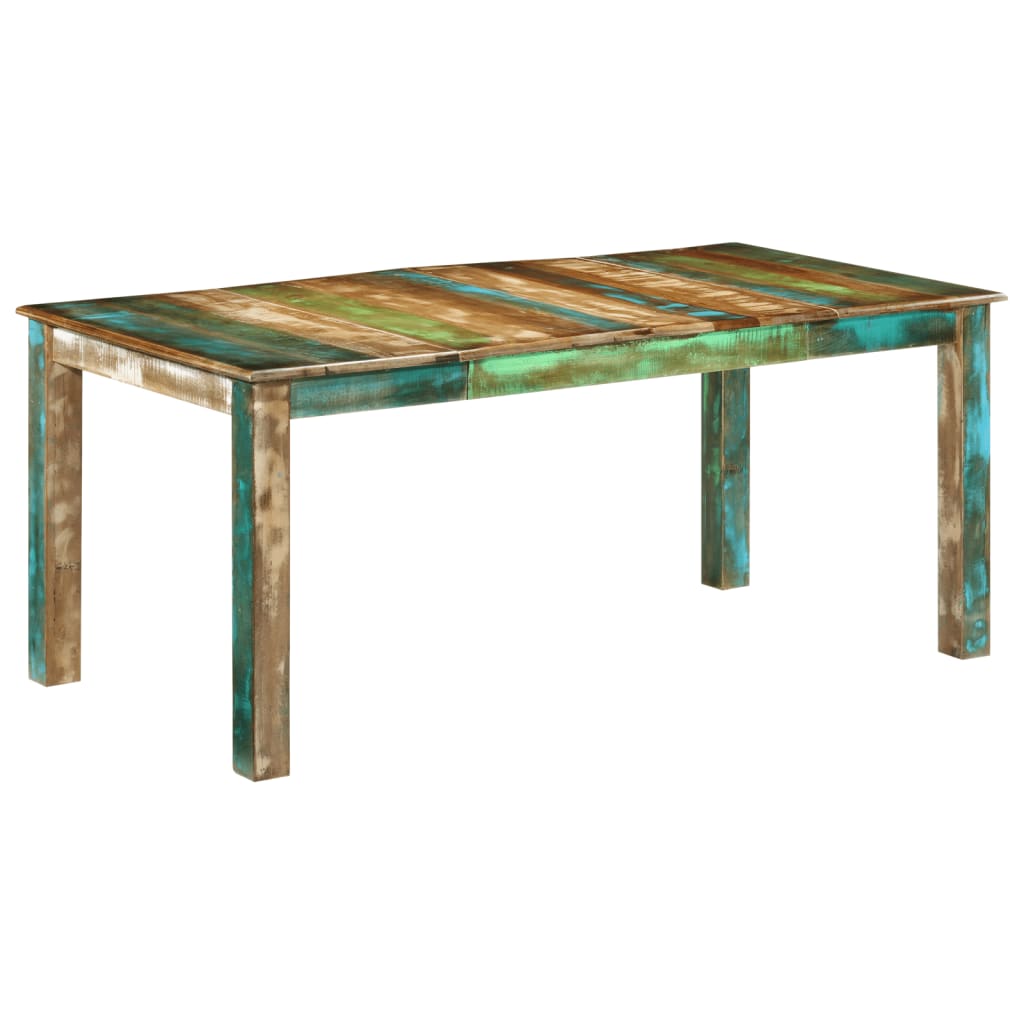 Jídelní Stůl 180 X 90 X 76 Cm Masivní Recyklované Dřevo