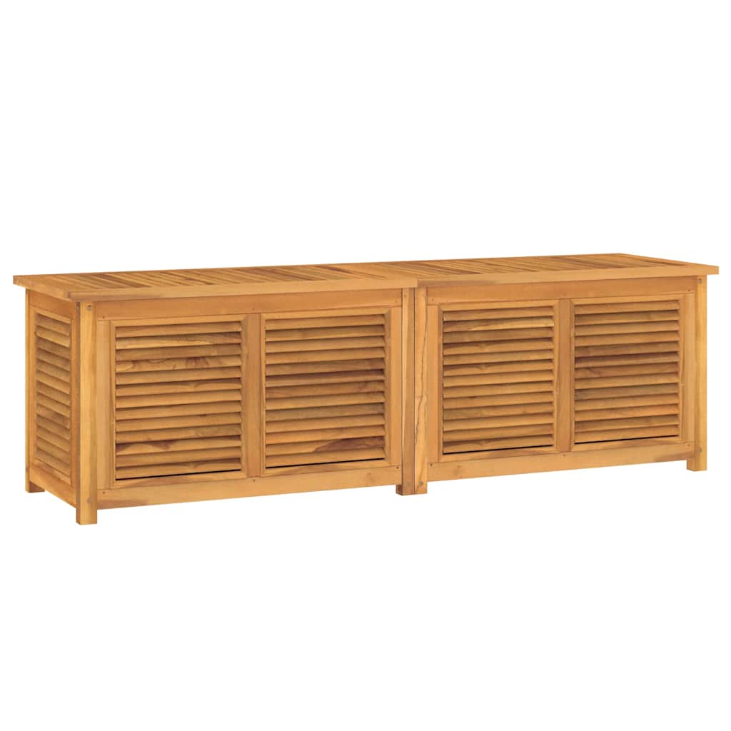 Zahradní Úložný Box S Vložkou Masivní Teak