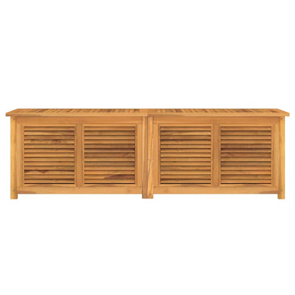 Zahradní Úložný Box S Vložkou Masivní Teak
