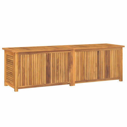 Zahradní Úložný Box S Vložkou Masivní Teak