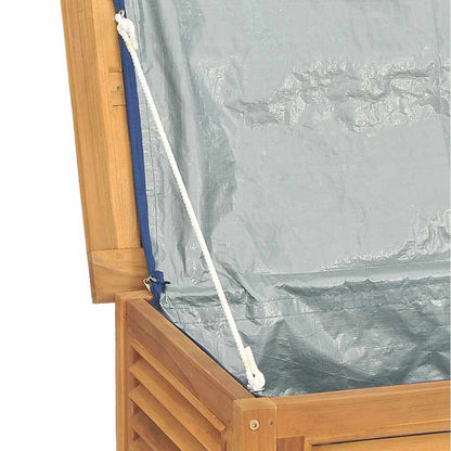 Zahradní Úložný Box S Vložkou Masivní Teak