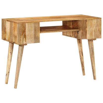 Stůl Se Zásuvkami 110 X 47 X 76 Cm Masivní Mangovníkové Dřevo