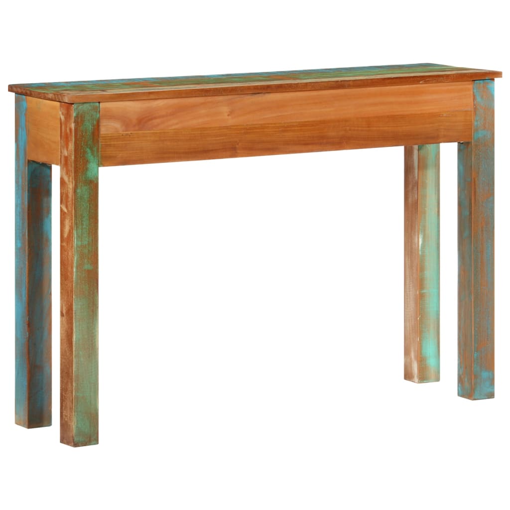 Konzolový Stolek 110 X 30 X 75 Cm Masivní Recyklované Dřevo