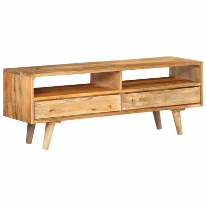 Tv Skříňka 140 X 30 X 41 Cm Masivní Mangovníkové Dřevo