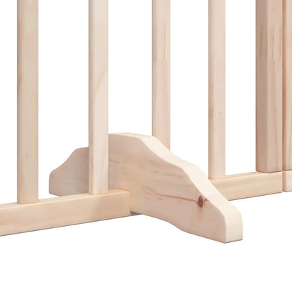 Zábrana Pro Psy S Dvířky Skládací 12 Panelů 960 Cm Topol