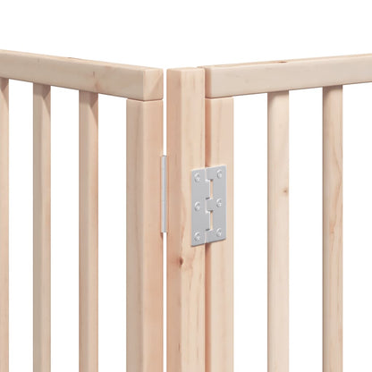 Zábrana Pro Psy S Dvířky Skládací 12 Panelů 960 Cm Topol
