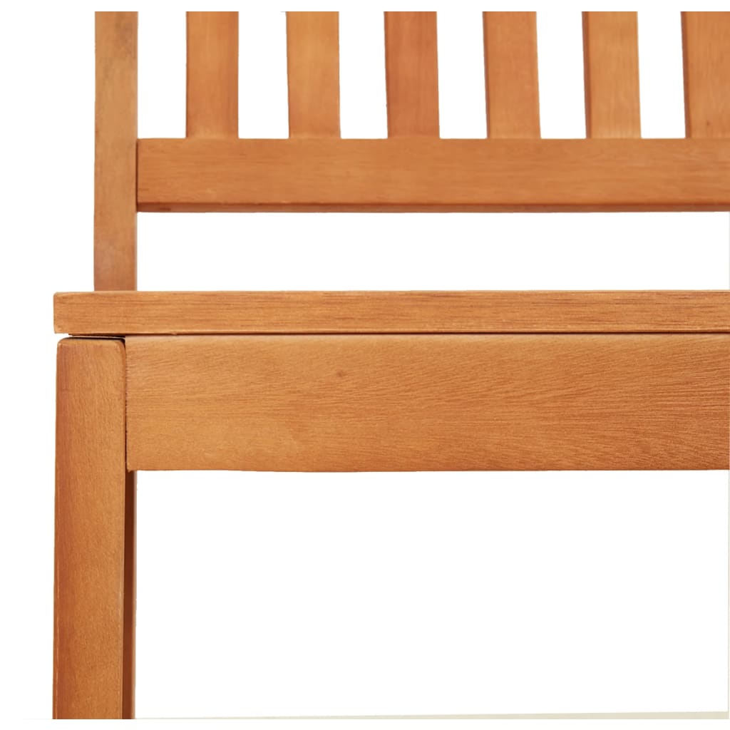 Zahradní Lavice 80 Cm Masivní Eukalyptové Dřevo