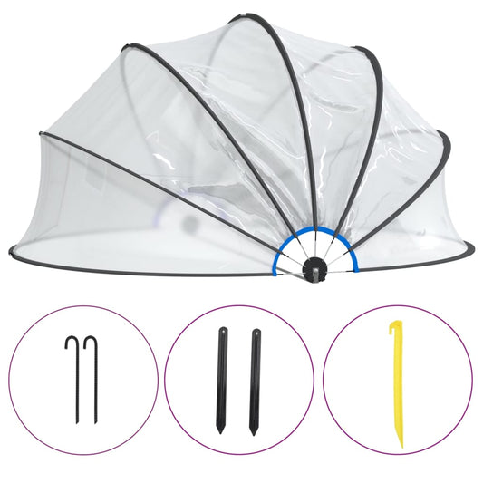 Kopule Na Bazén Kulatá Pvc