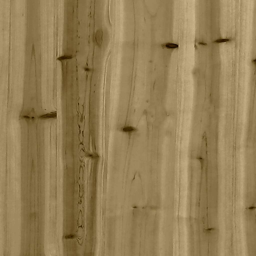 Hrací Věž 52,5 X 46,5 X 206,5 Cm Impregnované Borové Dřevo
