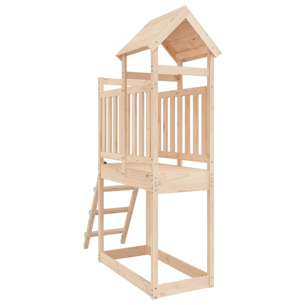 Dětské Hřiště Na Zahradu 53 X 110 X 214 Cm Masivní Borové Dřevo