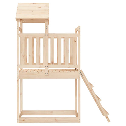 Dětské Hřiště Na Zahradu 53 X 110 X 214 Cm Masivní Borové Dřevo