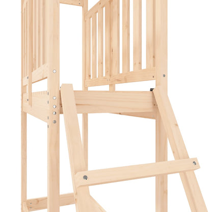 Dětské Hřiště Na Zahradu 53 X 110 X 214 Cm Masivní Borové Dřevo