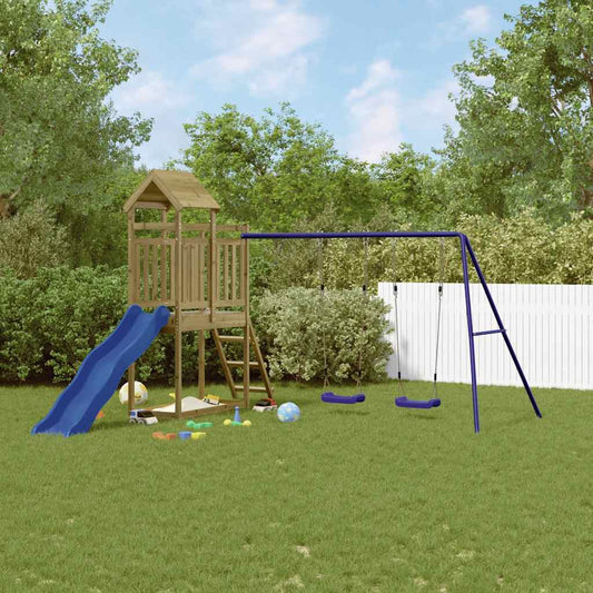 Dětské Hřiště Na Zahradu Impregnované Borové Dřevo