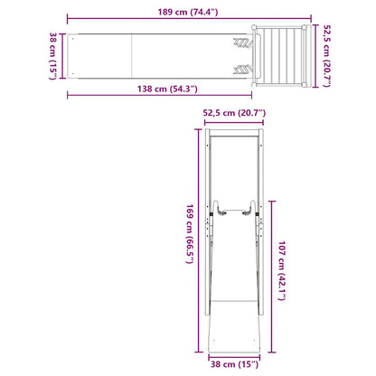 Dětské Hřiště Na Zahradu Impregnované Borové Dřevo