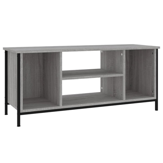 Tv Skříňka Šedá Sonoma 102 X 35 X 45 Cm Kompozitní Dřevo