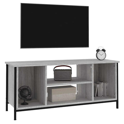 Tv Skříňka Šedá Sonoma 102 X 35 X 45 Cm Kompozitní Dřevo