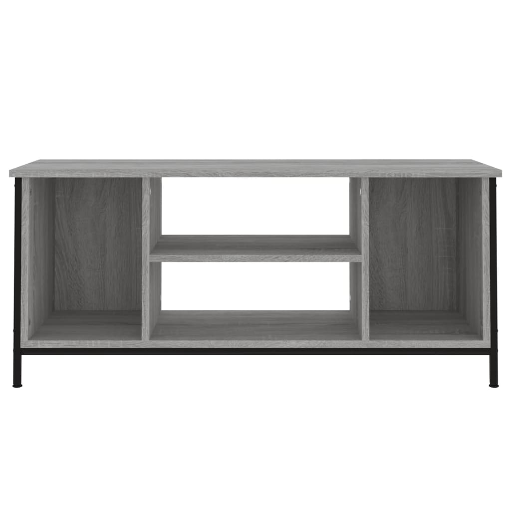 Tv Skříňka Šedá Sonoma 102 X 35 X 45 Cm Kompozitní Dřevo