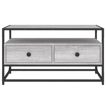 Tv Skříňka Šedá Sonoma 80 X 35 X 45 Cm Kompozitní Dřevo
