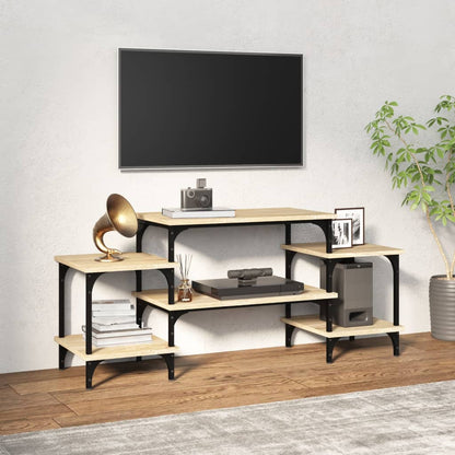Tv Skříňka Šedá Sonoma 117 X 35 X 52 Cm Kompozitní Dřevo