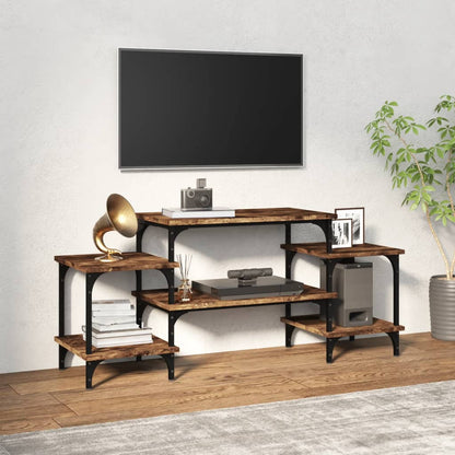 Tv Skříňka Šedá Sonoma 117 X 35 X 52 Cm Kompozitní Dřevo