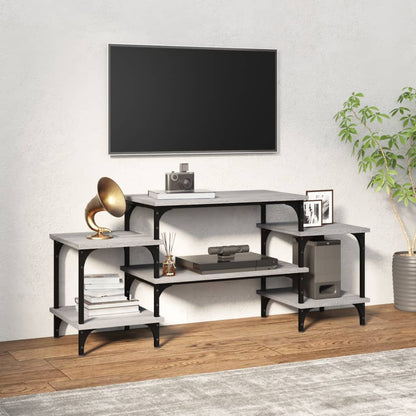Tv Skříňka Šedá Sonoma 117 X 35 X 52 Cm Kompozitní Dřevo