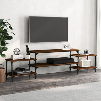 Tv Skříňka Šedá Sonoma 117 X 35 X 52 Cm Kompozitní Dřevo