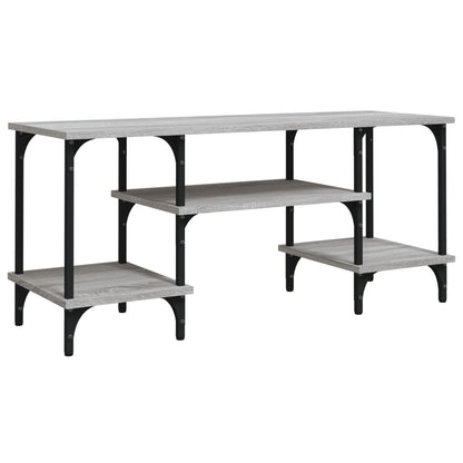 Tv Skříňka Šedá Sonoma 102 X 35 X 45,5 Cm Kompozitní Dřevo