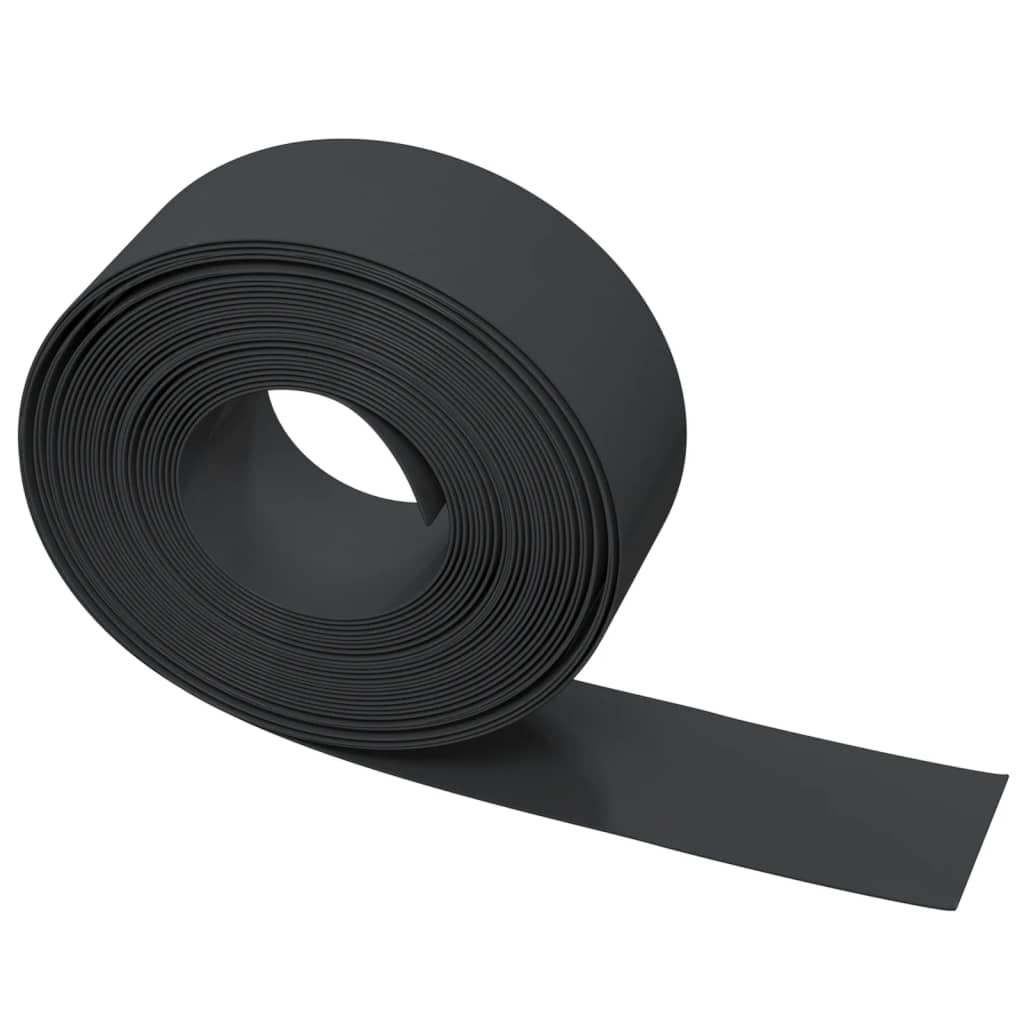 Travní lem černý 10 m 20 cm polyethylen