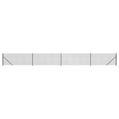 Drátěné Pletivo S Přírubami Antracitové 0,8 X 10 M