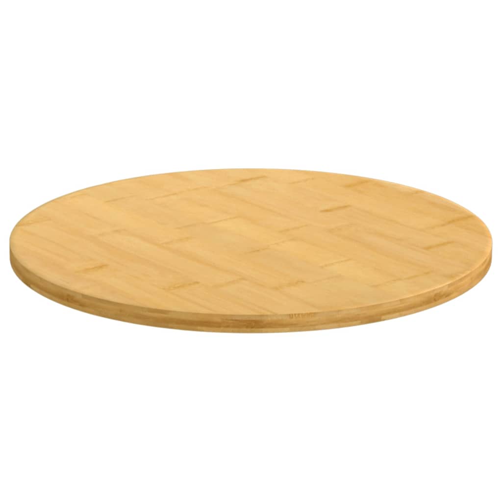 Stolní Deska Ø 30 X 1,5 Cm Bambus