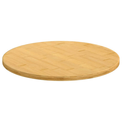 Stolní Deska Ø 30 X 1,5 Cm Bambus