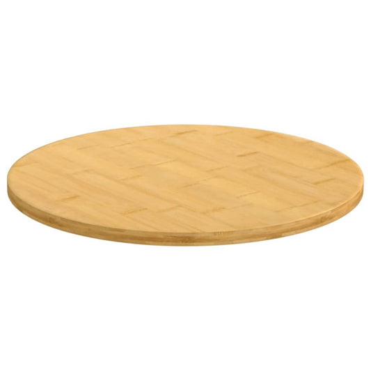 Stolní Deska Ø 30 X 1,5 Cm Bambus
