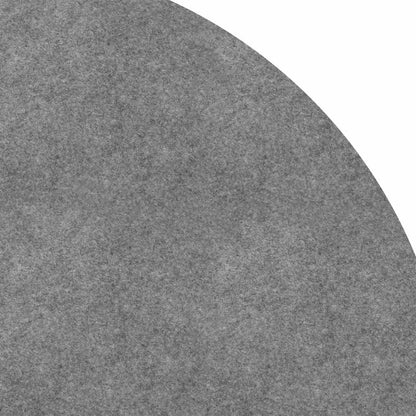 Podložka Pod Bazén Ø306 Cm Polyesterová Geotextilie Světle Šedá