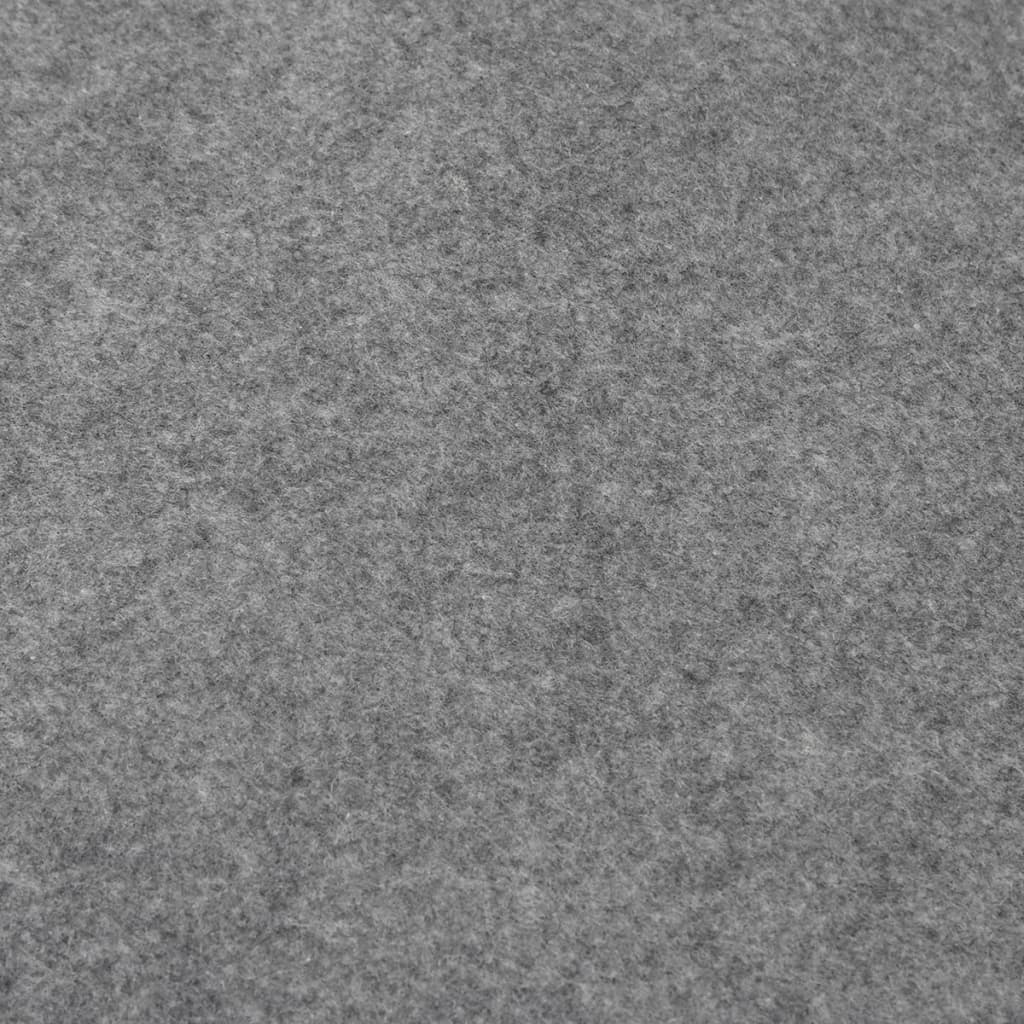 Podložka Pod Bazén Světle Šedá 300X220 Cm Polyester Geotextilie