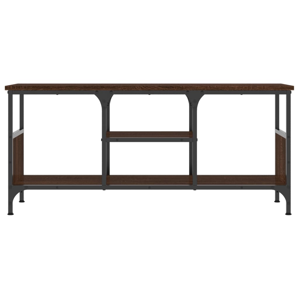 Tv Skříňka 100 X 35 X 45 Cm Kompozitní Dřevo A Železo