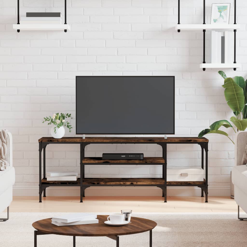 Tv Skříňka 100 X 35 X 45 Cm Kompozitní Dřevo A Železo