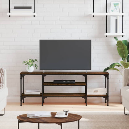 Tv Skříňka 100 X 35 X 45 Cm Kompozitní Dřevo A Železo
