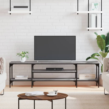 Tv Skříňka 100 X 35 X 45 Cm Kompozitní Dřevo A Železo