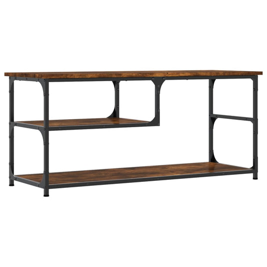 Tv Skříňka 103X38X46,5 Cm Kompozitní Dřevo A Ocel