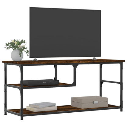 Tv Skříňka 103X38X46,5 Cm Kompozitní Dřevo A Ocel