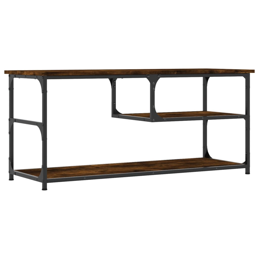 Tv Skříňka 103X38X46,5 Cm Kompozitní Dřevo A Ocel