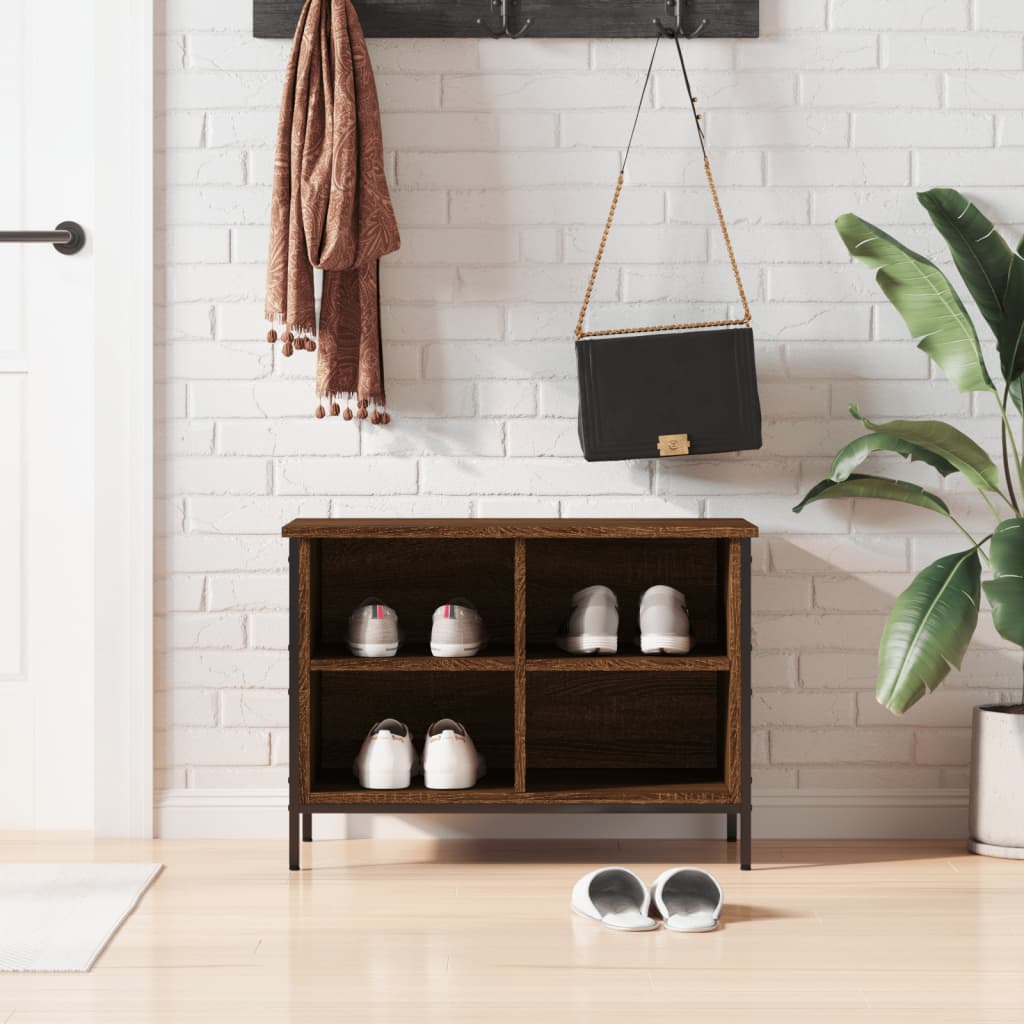 Botník 100 X 35 X Kompozitní Dřevo Hnědý Dub