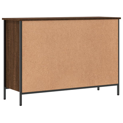 Botník 100 X 35 X Kompozitní Dřevo Hnědý Dub