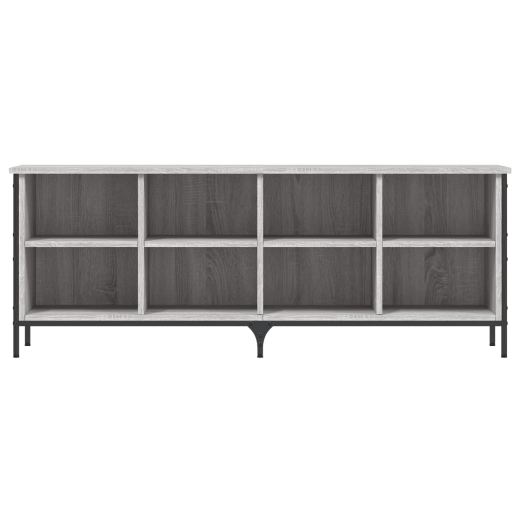 Botník Šedý Sonoma 131 X 35 X Kompozitní Dřevo Šedá Sonoma