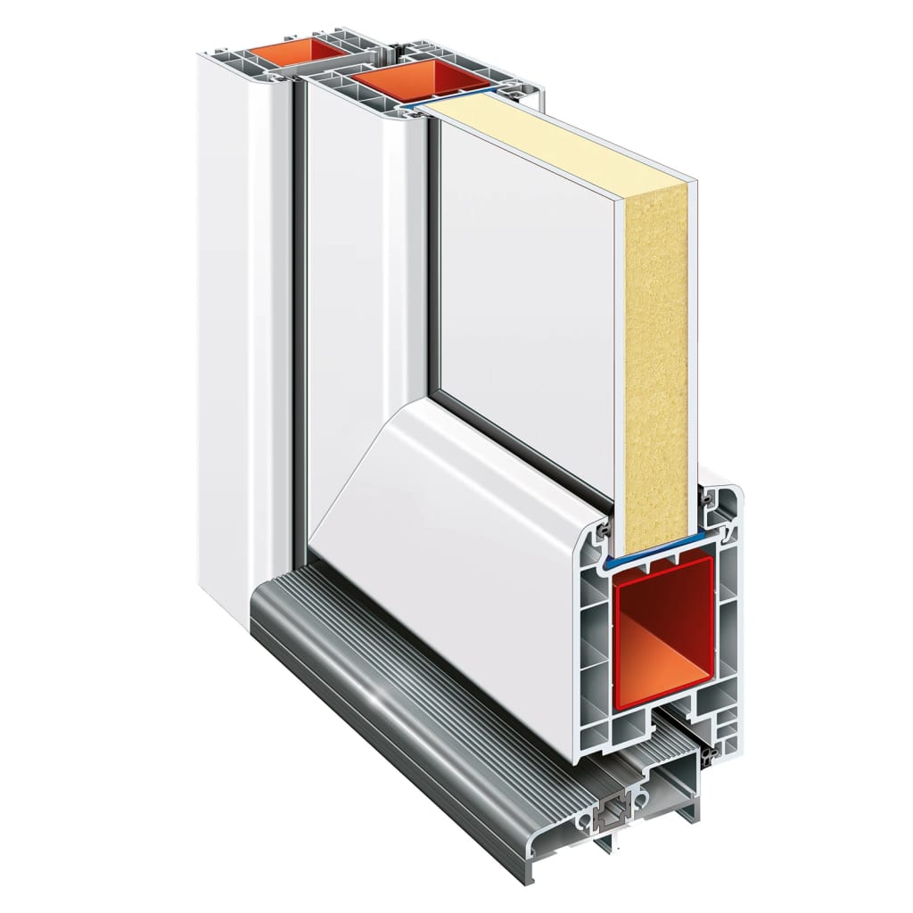 Vchodové Dveře Bílé Pvc Bílá