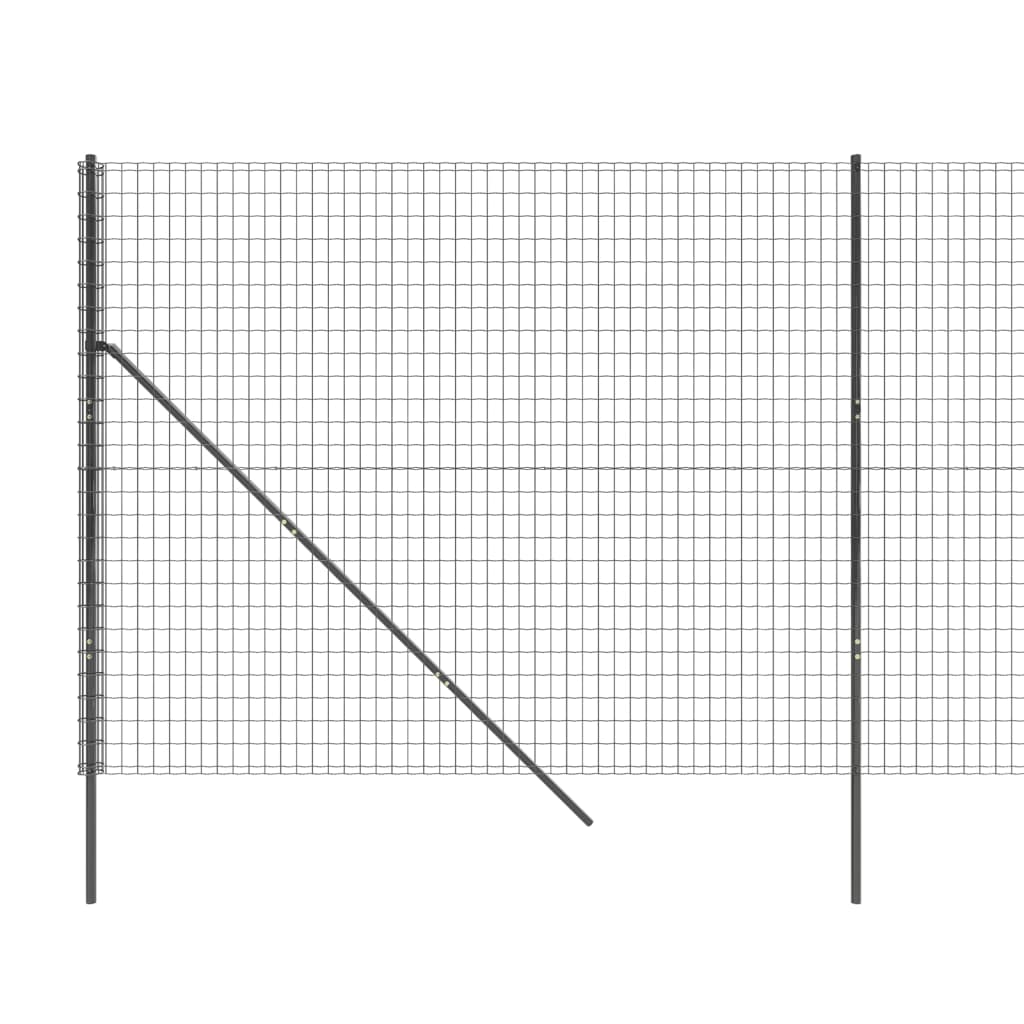 Drátěný Plot Antracitový 1,8 X 10 M Pozinkovaná Ocel