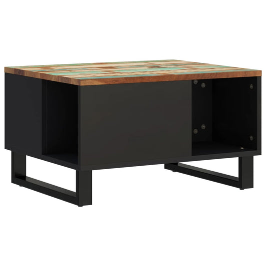 Konferenční Stolek 60 X 50 X 35 Cm Masivní Recyklované Dřevo